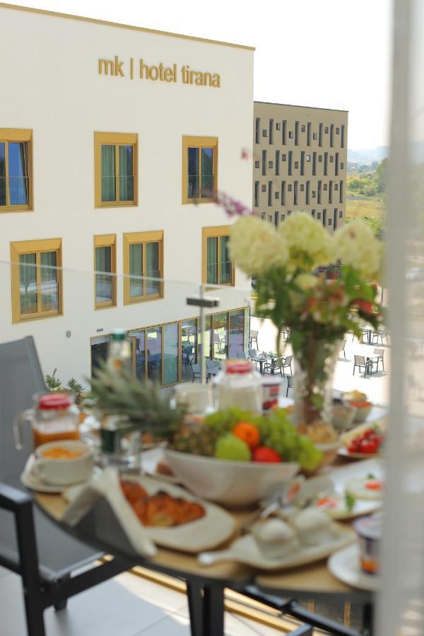 Mk Hotel Tirana Rinas Eksteriør bilde The cafeteria